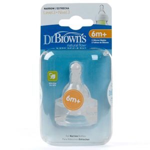 Bộ 2 chiếc đầu ti cổ thường cỡ số 3 Dr.Brown 332