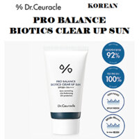 [Dr.ceuracle] PRO BALANCE BIOTICS CLEAR UP SUN 50ml