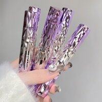 Dream Fairy Purple Glaze Realm of Light Lip Glaze Water Gloss Mirror Surface Không Dễ Dính Cốc Sữa Thái Cà Phê Nước Bóng Pha Lê Thạch