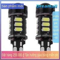 Dreamall Car Auto Reverse Light High Power LED Backup Lamp Bulb T15 5630 12SMD 10W