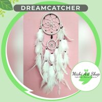 Dreamcatcher xinh xắn nhiều tầng lông DRM49 - Michi Art Shop