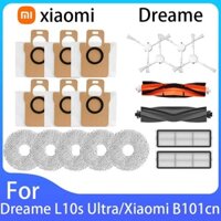 Dreame L10s Ultra Dreame L10S Pro Dreame S10 Dreame S10 Pro Xiaomi Mijia 0mni 1S B101CN Bàn chải chính Bàn chải cao su Bàn chải bên Bộ lọc Cán lau nhà Giẻ Túi bụi