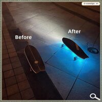 [Dreamedge] Đèn LED cho xe tay ga đi đêm, phụ kiện thiết bị trượt ván