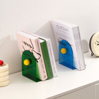 Dreamerhouse Acrylic Bookend Văn phòng Nghiên cứu Sinh viên Máy tính để bàn Bookend Bookend Bookend