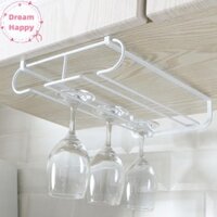 Dreamhappy Rượu Thủy Tinh Cốc Treo Thanh Móc Treo Thép Rượu Kệ Champagne Lưu Trữ VN