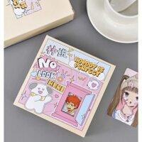 [Dreaming.Paste] Binder 3 rings comic book có ngăn đựng ID - Sổ lưu trữ card bo góc, ảnh