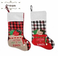 【DREAMLIFE】Christmas Stocking Stocking Xmas Tree Approx 50*27 Cm Candy Bag Hanging