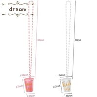 【DREAMLIFE】Team Bride To Be Cup 10pcs Decorations Necklace Bachelorette Party Supplies