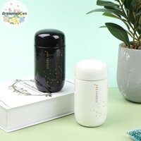 Dreamwin 230ml Bình giữ nhiệt bỏ túi Mini bằng thép không gỉ Bình chân không du lịch Cốc cà phê vn
