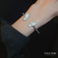 Drejew Zircon Bướm Fritillary Mở Vòng Tay Thời Trang Châu Âu Và Mỹ Vòng Tay Niche