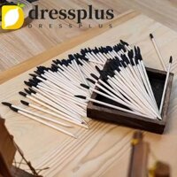 Dressplus 100 Que chà nhám chính xác, Thiết kế que diêm Cây chà nhám chi tiết mịn, 150 GritIdeal Tiện dụng thoải mái Tay cầm bằng gỗ Thanh loại bỏ rỉ sét Sở thích gỗ