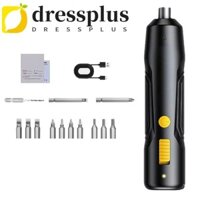 Dressplus 15 Cái Trình điều khiển vít điện, với Bộ tuốc nơ vít điện cầm tay 13 Bit, Xoay tốc độ cao Máy khoan cầm tay đa chức năng cầm tay Sửa chữa bảo trì