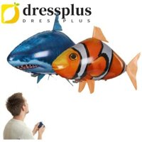 Dressplus Air Flying Fish, RC Animal Air Bơi Điều Khiển Từ Xa Cá Mập, Quà Tặng Sinh Nhật Cá Mập Bay Mô Phỏng Bóng Bay Điện Chú Hề Cá Bé Gái Bé Trai
