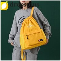 Dressplus Ba lô dây rút thể thao, Túi bóng rổ dung tích lớn chống thấm nước, Túi tập thể dục cắm trại bằng Nylon thời trang