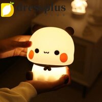 Dressplus Bubu Dudu LED Night, Đèn ngủ làm mờ đầu giường có thể sạc lại USB, Bảo vệ mắt Hoạt hình mềm Đèn ngủ LED cho bé Kid