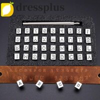 Dressplus Da Khắc Khuôn In, 36 Chiếc Da Handmade Công Cụ Dập Thủ Công Da Tốt, Bảng Chữ Cái Tem Số Họa Tiết Khắc Nhiều Mẫu Da Dập Bộ