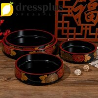 Dressplus Đĩa Sushi, Hộp Đựng Thực Phẩm Tròn Nhựa, Chống Mài Mòn Tiện Lợi Chống Rơi Khay Hải Sản Nhà Hàng