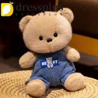 Dressplus Gấu Sang Trọng Đồ Chơi, Mặc Quần Áo Bộ Sưu Tập Búp Bê Gấu Sang Trọng, Trang Trí Sofa PP Cotton Mô Phỏng Hoạt Hình Thú Nhồi Bông Gối Người Lớn Trẻ Em