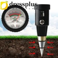 Dressplus Máy đo độ ẩm đất PH, Đầu dò cảm biến kim loại hình nón 2 in1, Chính xác 3 ~ 8 PH Không có pin Máy kiểm tra độ ẩm axit đất kim loại Sản xuất