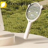 Dressplus Mini Electric Mosquito Swatter, Pin 225mAh Nhẹ Ruồi Côn Trùng Muỗi Swatter, Thiết Thực Mạnh Mẽ Sạc Với Đèn LED Zapper Swatter Phòng Ngủ