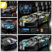 Dressplus RC Đồ chơi ô tô, Đồ chơi truyền động tốc độ cao Xe điều khiển từ xa, Quà tặng Giáng sinh Xe địa hình Mẫu 1: 20 Xe đua Đồ chơi ô tô Xe thể thao