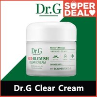 [Dr.G] Kem Dưỡng Ẩm Cho Da Mụn / Kem Tẩy Trắng Da dr.g 70ml / Kem Dưỡng Ẩm / Kem Đỏ / Túi Ngủ Dr.G RED Blemish Clear Cream