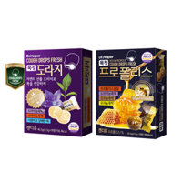 Dr.helper Bột Giọt Kẹo Tươi 9 Kẹo Keo ong, Bong Bóng Hoa Họng, Khô họng, Đau họng, COVID 19, Kẹo ho