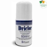 Driclor 60ml Của Anh Lăn Khử Mùi Mồ Hôi Tay Chân Nách
