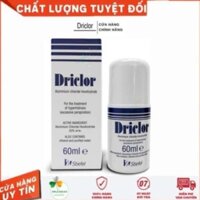 Driclor 60ml Của Anh - Lăn Khử Mùi  Mồ Hôi Tay Chân Nách