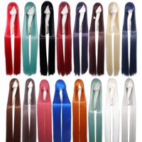 Drift home cosplay wig ancient costume universal 120 150cm long straight hair cartoon color hair cos wig