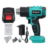 Drillpro 1500mAh 200W AU/US/EU Plug Eletric Hot Air Gun For Welding, Welding Pvc, Molding, Drying, Hot Loading, Paint St