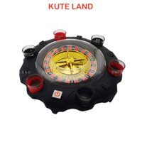 Drinking Roulette vòng quay uống rượu bia bằng điện 6 ly đồ chơi ăn nhậu Drinking Game GUB-21