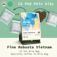 Drip Bag Việt Nam Fine Robusta Central Highland Can Spirit ( Ủ Rượu Cần Tây Nguyên) -  Cà Phê Phin Giấy Stupiducks