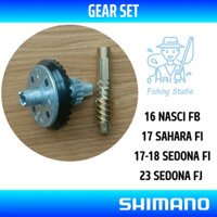 Drive Gear / Pinion SHIMANO Spinning Reels NASCI /SEDONA /SAHARA (Bộ nhông cho máy câu cá Shimano)