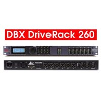 Driverack DBX PA260 A Cao Cấp Bộ Xử Lý Tín Hiệu âm Thanh 2 IN 6 OUT Controller Chuyên Nghiệp Cho Dàn Âm Thanh