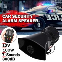 Dro- 1 Bộ Còi Xe Ô Tô Siêu To Đa Năng 7 Âm Thanh 12V Còi Điện Tự Động Loa Megaphone Khẩn Cấp Cho Ô Tô