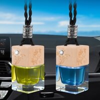 Dro- Mặt dây chuyền nước hoa ô tô Hương thơm lâu trôi Trang trí nước hoa xe thủy tinh trang trí để truyền động
