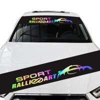 Dro- Miếng Dán Xe Hơi Chống Nắng Hiệu Ứng Hình Ảnh Tốt Họa Tiết Văn Bản Kính Chắn Gió Ô Tô Vinyl Decal Cho Ô Tô