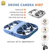 Drone Camera 4K - JJRC H107, đồ chơi Máy bay điều khiển từ xa, vỏ lưới bảo vệ cánh quạt, kích thước nhỏ gọn - Sunny Kids