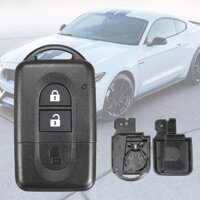 Drop- 2 Nút Remote Key Fob Case Vỏ cho N-issan Micra Xtrail Qashqai Juke