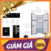 (DROPSHIP) KM HOT Tủ lạnh Hitachi 4 cánh black color R-FW650PGV8(GBK) Liên hệ zalo
