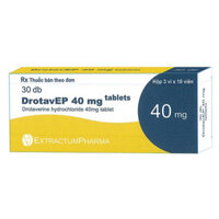 Drotavep 40 mg tablets điều trị co thắt dạ dày - ruột, các co thắt tử cung