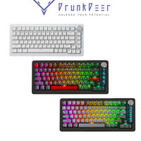 DrunkDeer A75 PRO Bàn Phím Cơ Gaming - Công Tắc Từ Tính Không Ồn, Rapid Trigger Tốc Độ Cao, Thiết Kế TKL 82 Phím,Đèn RGB
