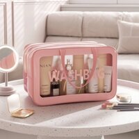 Dry Wet Separation Cosmetic Bag Super Hot Waterproof Portable Women's Travel Large Capacity Toiletry Bag Storage Bag Box NNN5