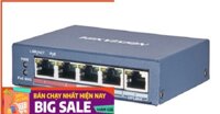 DS-3E0105P-E(B) Switch mạng 4 cổng PoE 100M, 1 cổng uplink 10/100M , Layer 2  - SP chính hãng HIKVISION. BH 24 tháng.