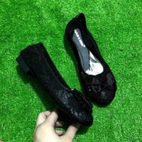 DS Giày búp bê lưới nơ MSG108 5