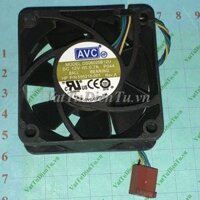 DS06025B12U Quạt tản nhiệt 12V 0.7A 60x60x25mm AVC 4 dây đầu cắm B3