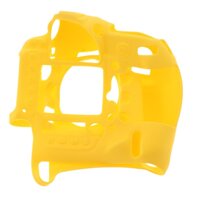 DSLR Silicone Skin Case Camera Cover Protector for Nikon D5 black - yellow