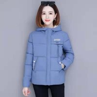 DSQ004-SAM015 - Áo phao nữ dáng ngắn phong cách Hàn Quốc ( Xanh lam)                          - 17459755                                                       Yêu thích