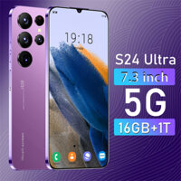 ĐT Android 5G Giá Rẽ - S24 Ultra 16GB RAM/1TB  Dual SIM  Màn Hình Lớn 6.8" Cho Học Sinh